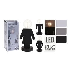 Επιτραπέζιο LED φωτιστικό μπαταρίας Men shape λευκό HZ1911460 FILAMENT