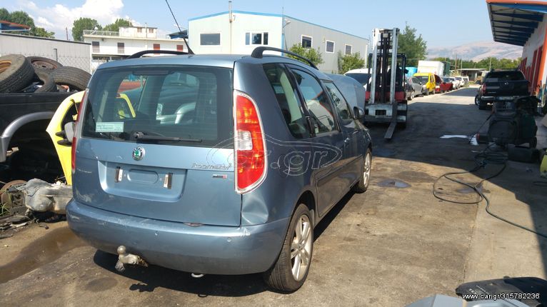 Φτερο πισω δεξι Skoda Roomster 1.4 TDI PD 80Ps 5ταχυτο χειροκινητο κωδικος κινητηρα BNV 2006-2015 SUPER PARTS