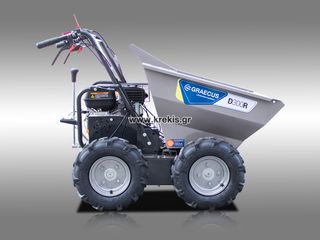Dumper - Dumper Graecus 2025 D300R Ντάμπερ τροχήλατο με μηχανική ανατροπή-thumb-7