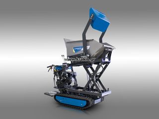 Ντάμπερ - Dumper Graecus 2025 T500FL Ντάμπερ με φορτωτή και υψηλή ανατροπή-thumb-1