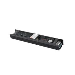 Τροφοδοτικό ντιμαριζόμενο αλουμινίου Mini 150W 230V/24VDC IP20 μαύρο 287x50x30mm