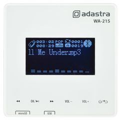 ADASTRA WA-215 Wall Mounted Amplifier 2x15W, USB SD FM, Bluetooth player - Adastra