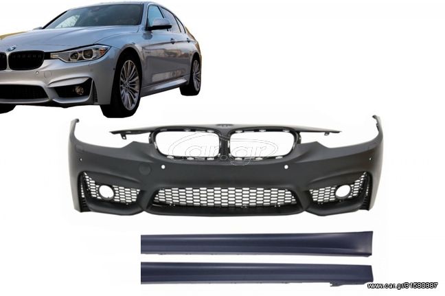 ΒΟDY KIT BMW 3 Series F30 F31 Non LCI & LCI (2011-2018) M3 Sport EVO Design for Fog Lights