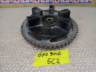 Kawasaki GPZ 900 R γραναζιέρά πίσω τροχού κ γρανάζι 84--thumb-2