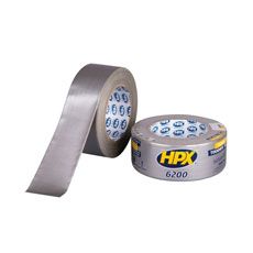 Υφασμάτινη ταινία επισκευών 48mmx25m ασημί +20% επιπλέον προϊόν, HPX