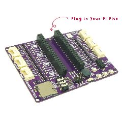 Maker Pi Pico Base (without Raspberry Pi Pico)