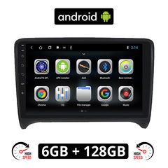 CAMERA + AUDI TT (2007 - 2015) Android οθόνη αυτοκίνητου 6GB με GPS WI-FI (ηχοσύστημα αφής 9" ιντσών OEM Youtube Playstore MP3 USB Radio Bluetooth Mirrorlink εργοστασιακή, 4x60W, AUX) 5179