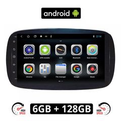 CAMERA + SMART 453 (μετά το 2016) Android οθόνη αυτοκίνητου 6GB με GPS WI-FI (ηχοσύστημα αφής 9" ιντσών FORTWO OEM Youtube Playstore MP3 USB Radio Bluetooth Mirrorlink εργοστασιακή, AUX, 4x60W) 5