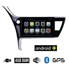 CAMERA + TOYOTA COROLLA (2017 - 2019) Android οθόνη αυτοκίνητου 4GB με GPS WI-FI (ηχοσύστημα αφής 10" ιντσών OEM Youtube Playstore MP3 USB Radio Bluetooth Mirrorlink εργοστασιακή, AUX, 4x60W) 5332