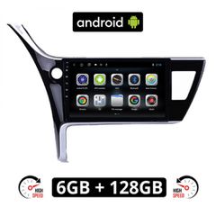 CAMERA + TOYOTA COROLLA (2017 - 2019) Android οθόνη αυτοκίνητου 6GB με GPS WI-FI (ηχοσύστημα αφής 10" ιντσών OEM Youtube Playstore MP3 USB Radio Bluetooth Mirrorlink εργοστασιακή, AUX, 4x60W) 5333
