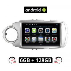 CAMERA + TOYOTA YARIS (2011 - 2020) Android οθόνη αυτοκίνητου 6GB με GPS WI-FI (ηχοσύστημα αφής 9" ιντσών OEM Youtube Playstore MP3 USB Radio Bluetooth Mirrorlink εργοστασιακή, 4 x 60W, AUX) 5349