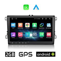 CAMERA + VW SKODA SEAT Android (2GB) οθόνη αυτοκίνητου 9" GPS WI-FI (Playstore Youtube Golf V 5 6 Polo Passat Octavia Leon Volkswagen MP3 USB Radio ΟΕΜ Bluetooth ηχοσύστημα OEM Mirrorlink)
