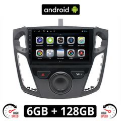 CAMERA + FORD FOCUS 2011 - 2015 Android οθόνη αυτοκίνητου 6GB με GPS WI-FI (ηχοσύστημα αφής 9" ιντσών OEM Youtube Playstore MP3 USB Radio Bluetooth Mirrorlink εργοστασιακή, 4x60W, AUX) 5389