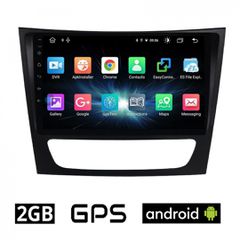 CAMERA + MERCEDES E (W211) 2003-2009 Android οθόνη αυτοκίνητου 2GB με GPS WI-FI (ηχοσύστημα αφής 9" ιντσών OEM Youtube Playstore MP3 USB Radio Bluetooth Mirrorlink εργοστασιακή, 4x60W, Benz) 5719