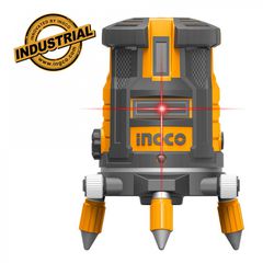 HLL306505 Αυτοαλφαδιαζόμενο Laser Σταυρού με 5 Κόκκινες Δέσμες - ΠΕΡΙΣΤΡΟΦΙΚΑ ΛΕΙΖΕΡ - INGCO (#HLL306505)