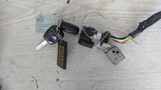 Κλειδαριά μίζας με δύο κλειδιά από Peugeot 307 2001 - 2007