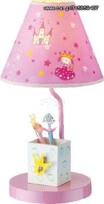 ACA Decor Πορτατίφ Princess Ροζ με Πολύχρωμο Καπέλο & Μολυβοθήκη MT12024102790 (princess)