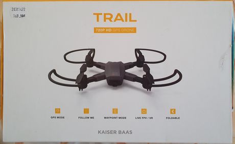 Αεράθλημα multicopters-drones '22 DRONE Kaiser Baas Trail με GPS