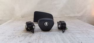 ΣΕΤ ΖΩΝΕΣ ΚΑΙ ΑΕΡΟΣΑΚΟΙ SKODA FABIA 07-14 **KALDELIS-PARTS**