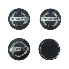 Καπάκια Ζάντας για Nissan 5.4cm 4 Τεμάχια – Μαύρο 16914