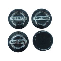 Καπάκια Ζάντας για Nissan 8.5cm 4 Τεμάχια – Μαύρο 16908