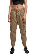 Urban Classics cargo twill pants khaki Γυναικείο - tb4361-00472