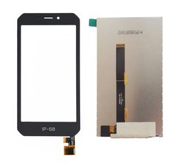 ULEFONE LCD & Touch Panel για smartphone Armor X6/X7/X7 Pro, μαύρη