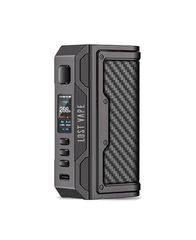 Thelema Quest 200W Box Mod by Lost Vape - Carbon Fiber Series - GUNMETAL