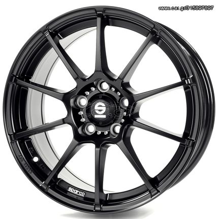 Ζάντες  Sparco Assetto Gara 19x8.5 "5x114.3 ET50, Ματ Μαύρο  Τιμή Σετ ΤΕΤΡΑΔΑΣ !