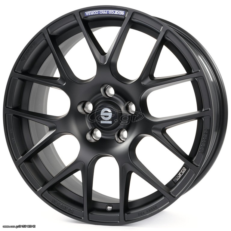 Ζάντες  Sparco Pro Corsa 18x8 "5x114.3 ET40, Μαύρο Ματ   Τιμή Σετ ΤΕΤΡΑΔΑΣ !