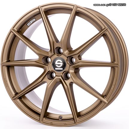 Ζάντες  Sparco DRS 18x8 "5x114.3 ET45, Χάλκινο Τιμή Σετ ΤΕΤΡΑΔΑΣ !