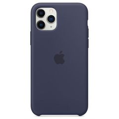 Θήκη Σιλικόνης για iPhone 11 Pro - Μπλε της Νύχτας