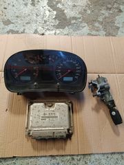 VW GOLF 4 SET IMMOBILIZER ΚΩΔ.ΕΓΚΕΦΑΛΟΥ 036906032L 1998-2004