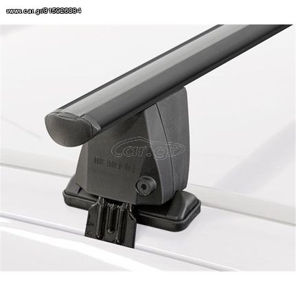 Μπάρες Οροφής Αυτοκινήτου Menabo Delta Αλουμινίου Μαύρες 123 cm SET (203.1250 - dlkit49) | Pancarshop