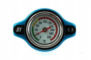 Radiator Cap Tank Cover With Temperature Gauge Utility Safe 0.9 And 1.1 And 1.3 Bar-Τάπα νερού με ένδειξη θερμοκρασίας