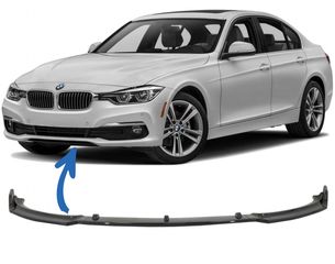 ΕΜΠΡΟΣ ΣΠΟΙΛΕΡ BMW 3 Series F30 Sedan F31 Touring (2011-2019) Standard Bumper Piano Black Edition