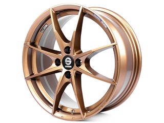 Ζάντες Sparco Trofeo 4 17x7 "4x100 ET33, Χάλκινο Τιμή Σετ ΤΕΤΡΑΔΑΣ !