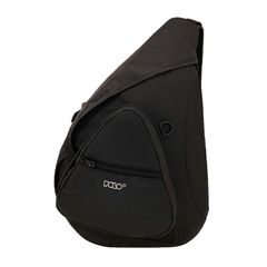 Τσάντα ώμου Polo Tricross P.R.C. 9-07-960-2000 μαύρη