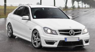 BODY KIT MERCEDES C-CLASS W204 facelift (2007-2015) C63 AMG-thumb-2
