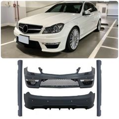 BODY KIT MERCEDES C-CLASS W204 facelift (2007-2015) C63 AMG