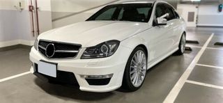 BODY KIT MERCEDES C-CLASS W204 facelift (2007-2015) C63 AMG-thumb-11