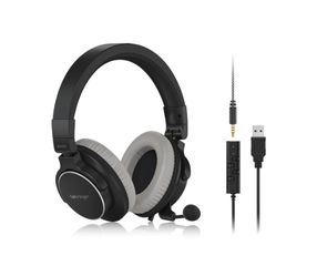 Behringer BH470U Multipurpose Studio Headphones with USB-1, mini jack & Built-In Microphone - Behringer