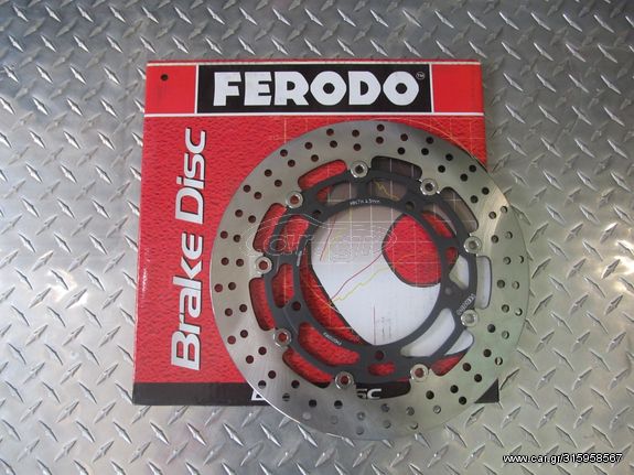 ΔΙΣΚΟΠΛΑΚΑ ΕΜΠΡΟΣ FERODO ΓΙΑ ΥΑΜΑΗΑ ΜΤ-09/TRACER/FAZER/YZF-R6