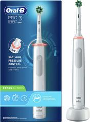 Ηλεκτρική Οδοντόβουρτσα Oral-B Pro 3 3000 Cross Action white ( 289234 )