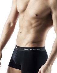 Ανδρικά Boxer με Εξωτερικό Λάστιχο VERO BY ASLANIS  (2 pack) Μαύρο