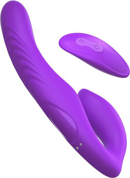 Fantasy for Her Strapless Strap-On Purple