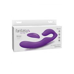 Fantasy for Her Strapless Strap-On Purple-thumb-1