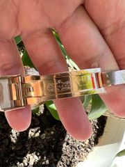 ROLEX GMT ROOTBEER FULL GOLD 18K 126715CHNR CORRECT HAND STACK SUPERCLONE -thumb-23