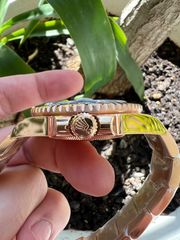 ROLEX GMT ROOTBEER FULL GOLD 18K 126715CHNR CORRECT HAND STACK SUPERCLONE -thumb-11