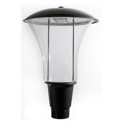 Κεφαλή IRINA LED 51,8W θερμό φως 3000K 6028lm IP66 για κολώνες φωτισμού πλατειών & πεζοδρομίων με φωτομετρική καμπύλη τύπου SYM
